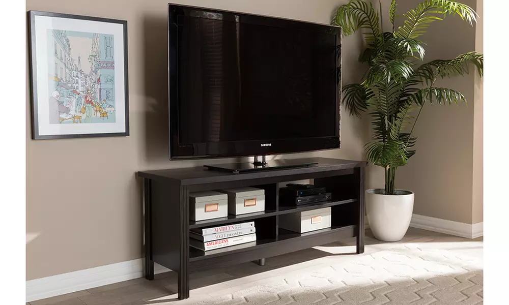 Sloane Wenge Brown TV Stand - Primary Image