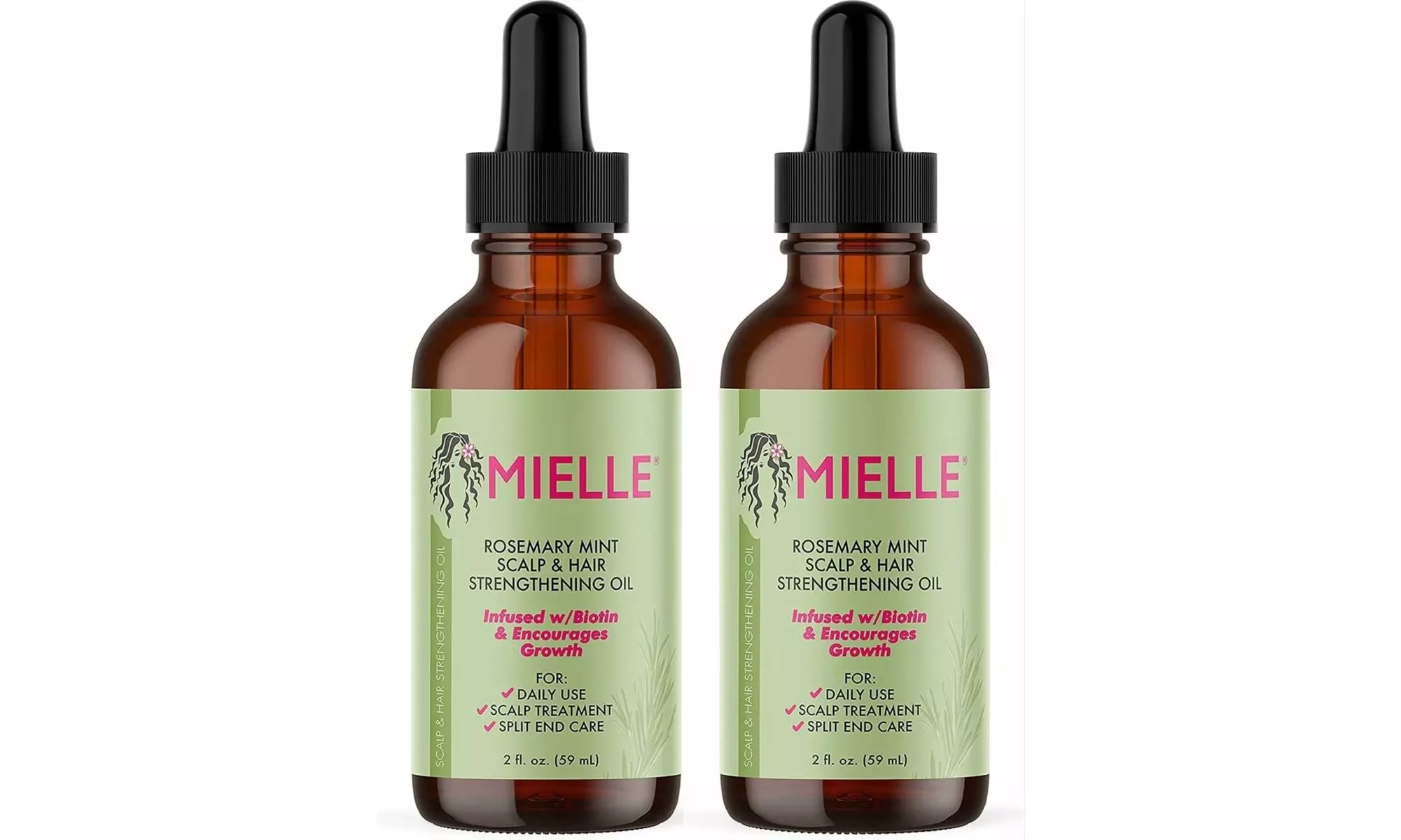 Mielle Organics Rosemary Mint Scalp & Hair Strengthening Oil for All Hair Types 