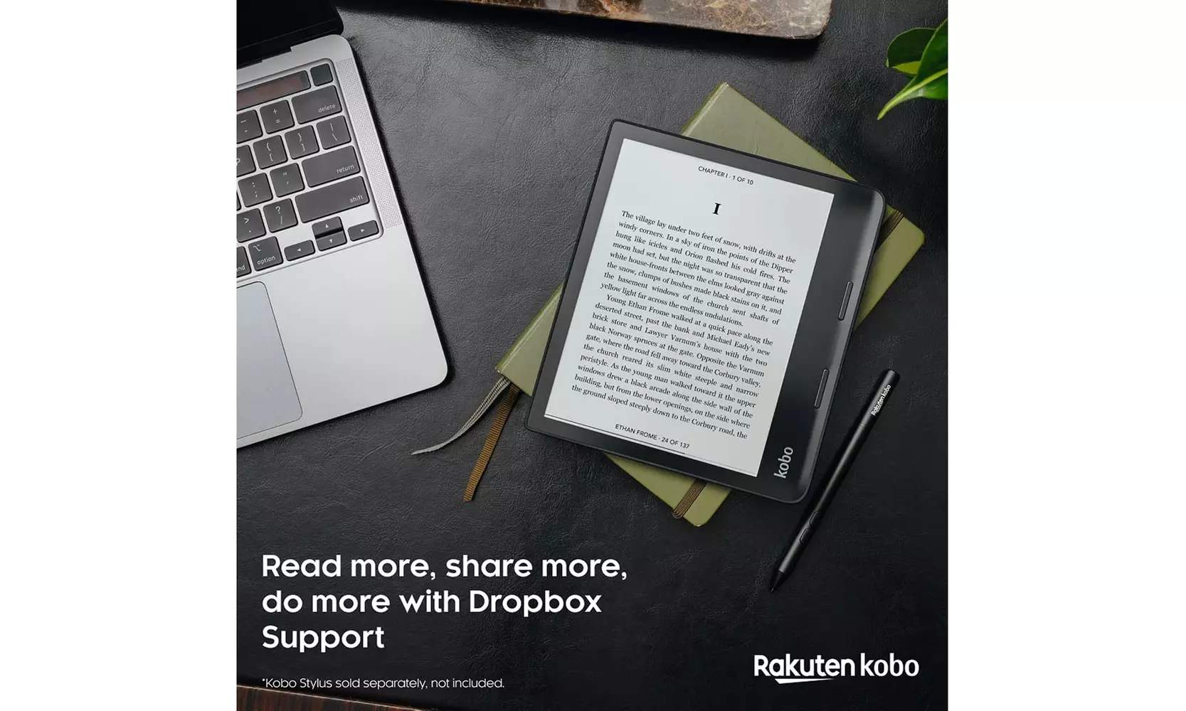 Kobo Sage eReader 8" HD Touchscreen 32GB 