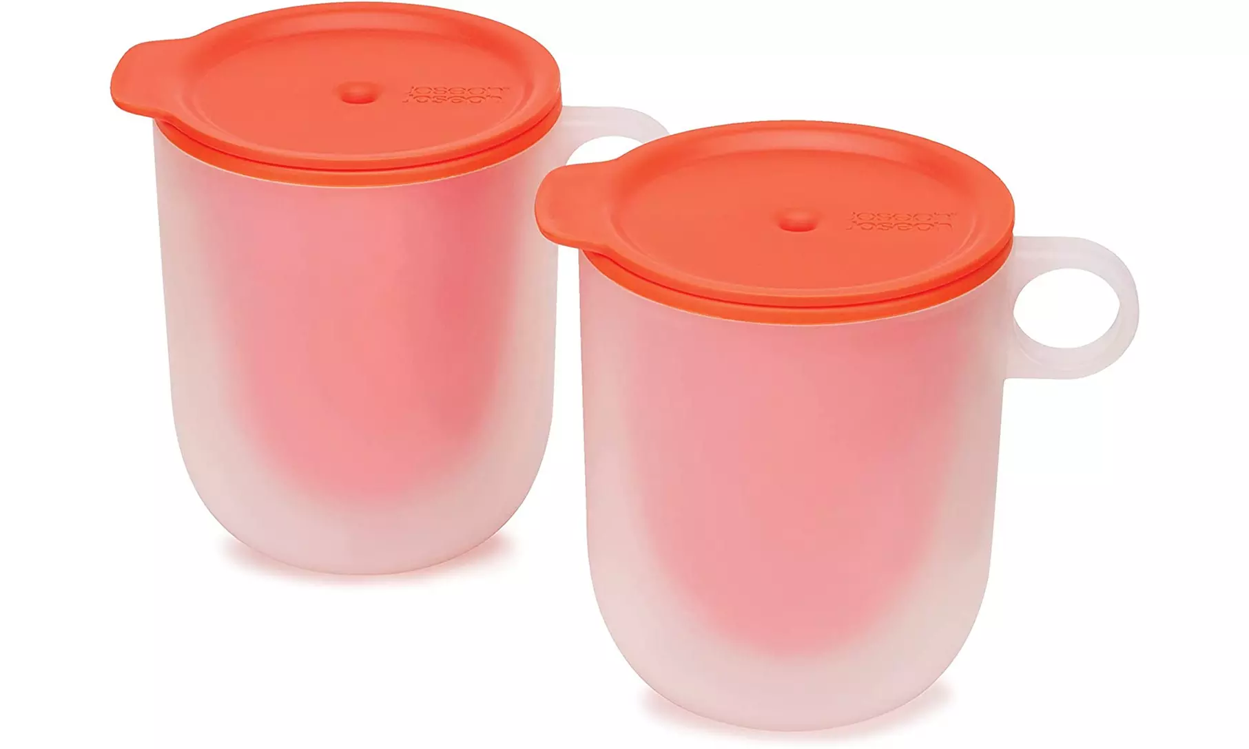 Joseph Joseph M-Cuisine Cool Touch Microwave Mug Set of 2, Orange - Primary Image