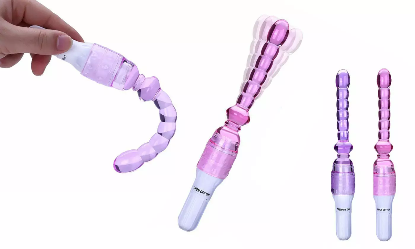 Anal Beads Plug G-spot Stimulation Anal Vibrator 