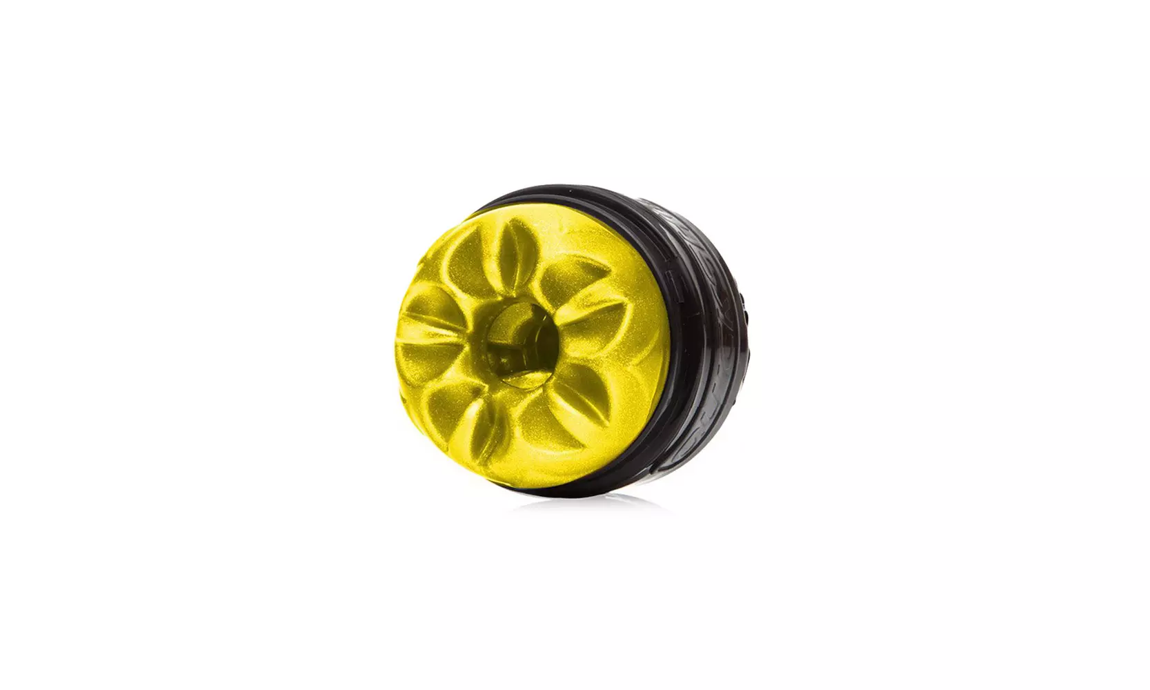 Fleshlight Quickshot Boost Gold Edition Compact Dual Orifice Stroker - Primary Image