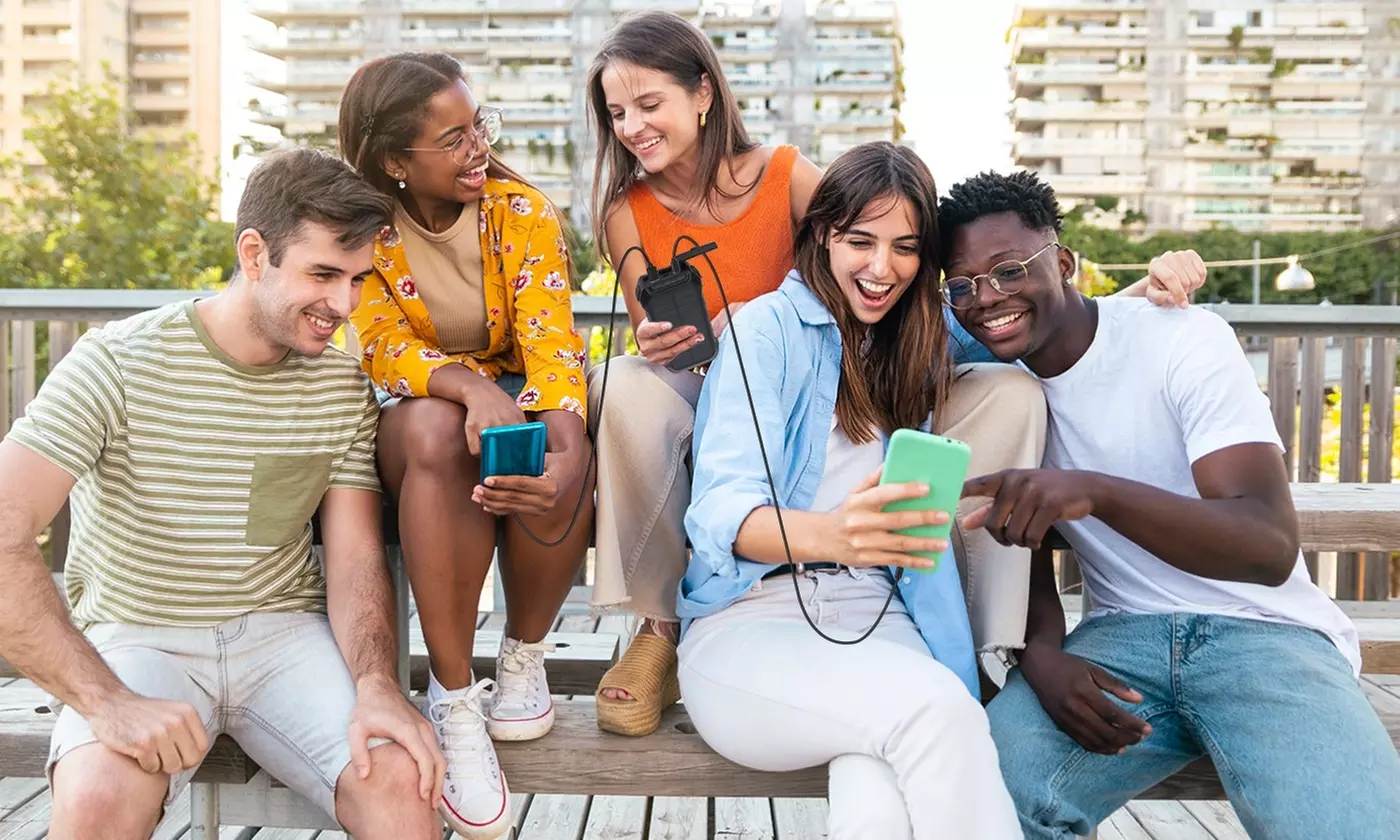 iMounTEK 49800mAh Solar Power Bank with 22.5W PD Fast Charging & Built-In Cables