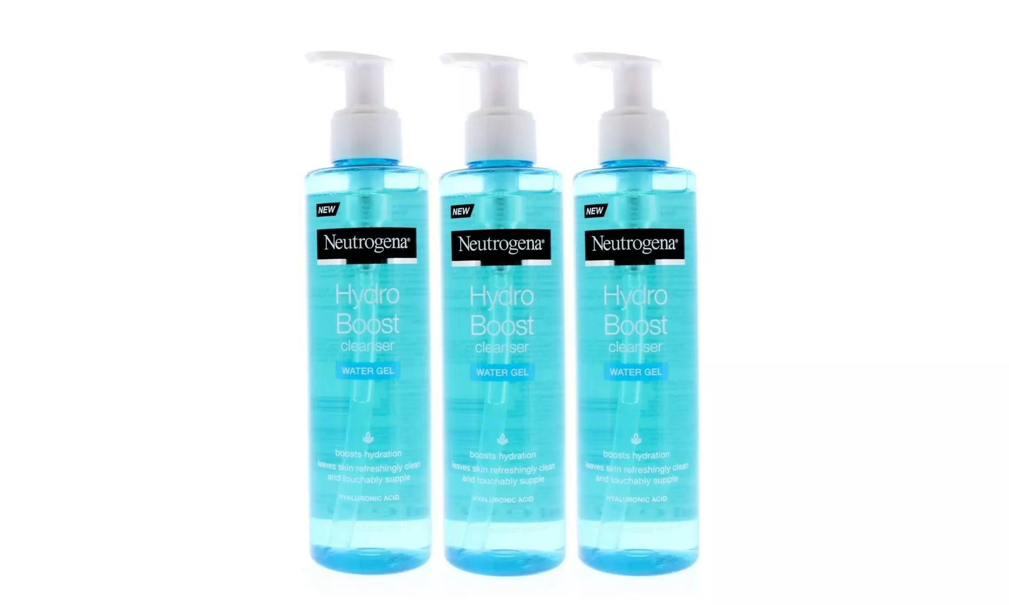 Neutrogena Hydro Boost Cleanser Water Gel 200ml (1, 2 or 3 Pack) - Second Medium