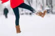 N'POLAR Women's Mid Calf Faux Suede Fashion Winter Boots  - Second Medium