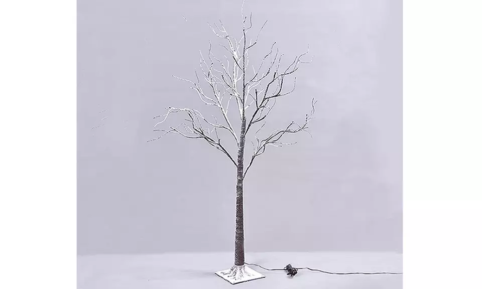 Pre-Lit Snow Birch Tree - Second Medium
