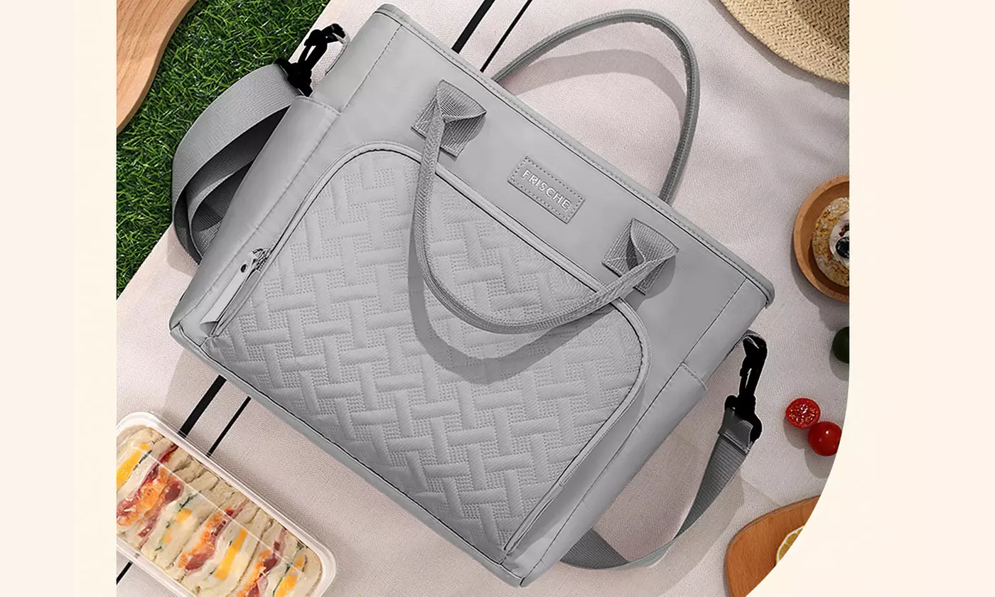 ItBelongs2U Insulated Lunch Bag Leakproof Cooler Tote 11L