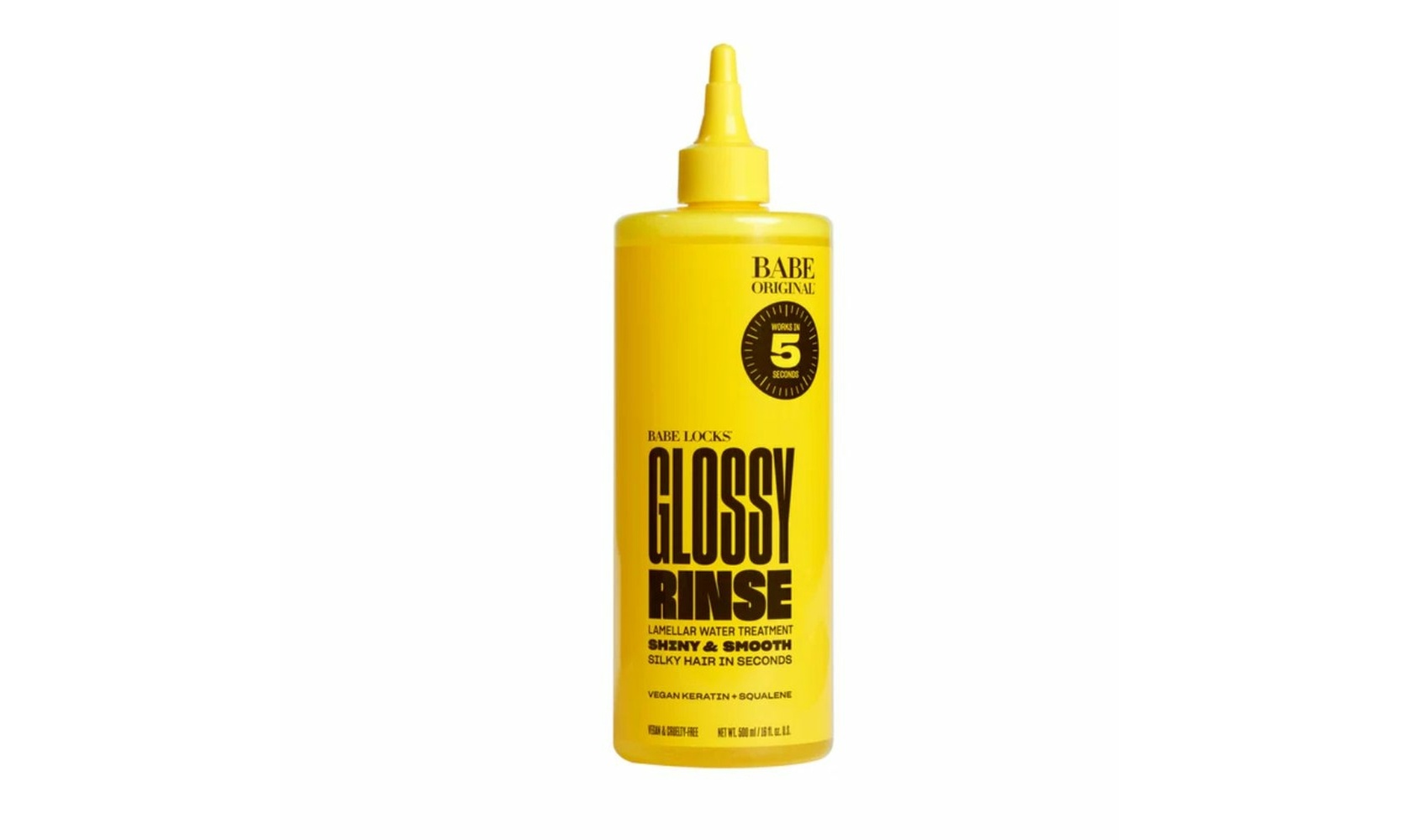 BABE ORIGINAL Babe Locks Glossy Rinse Treatment for Shine Hair Mask - 16.9oz