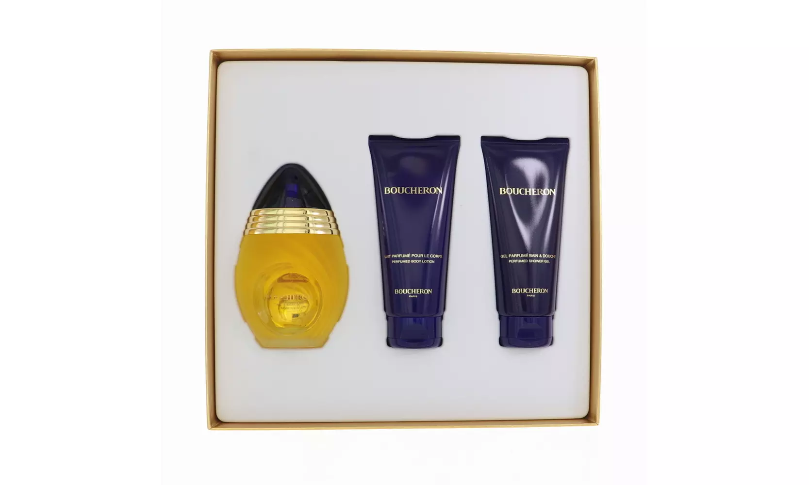 Boucheron B by Boucheron 3 Piece Gift Set 3.3oz Eau De Parfum Spray New Box - Primary Image
