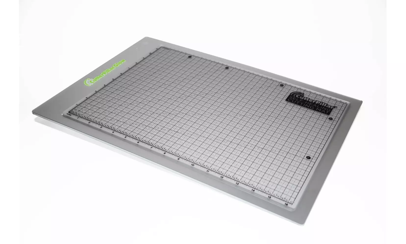 Cutterpillar Glow Premium Non-Slip Self Healing Cutting Mat - 13" x 19" - Primary Image