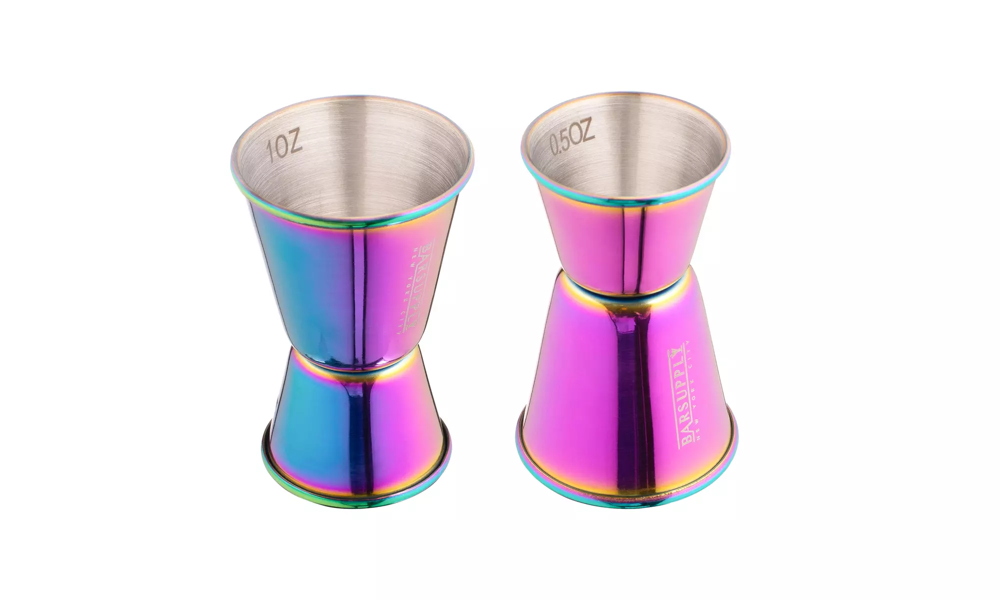 Professional 4-Piece Boston Cocktail Shaker Set