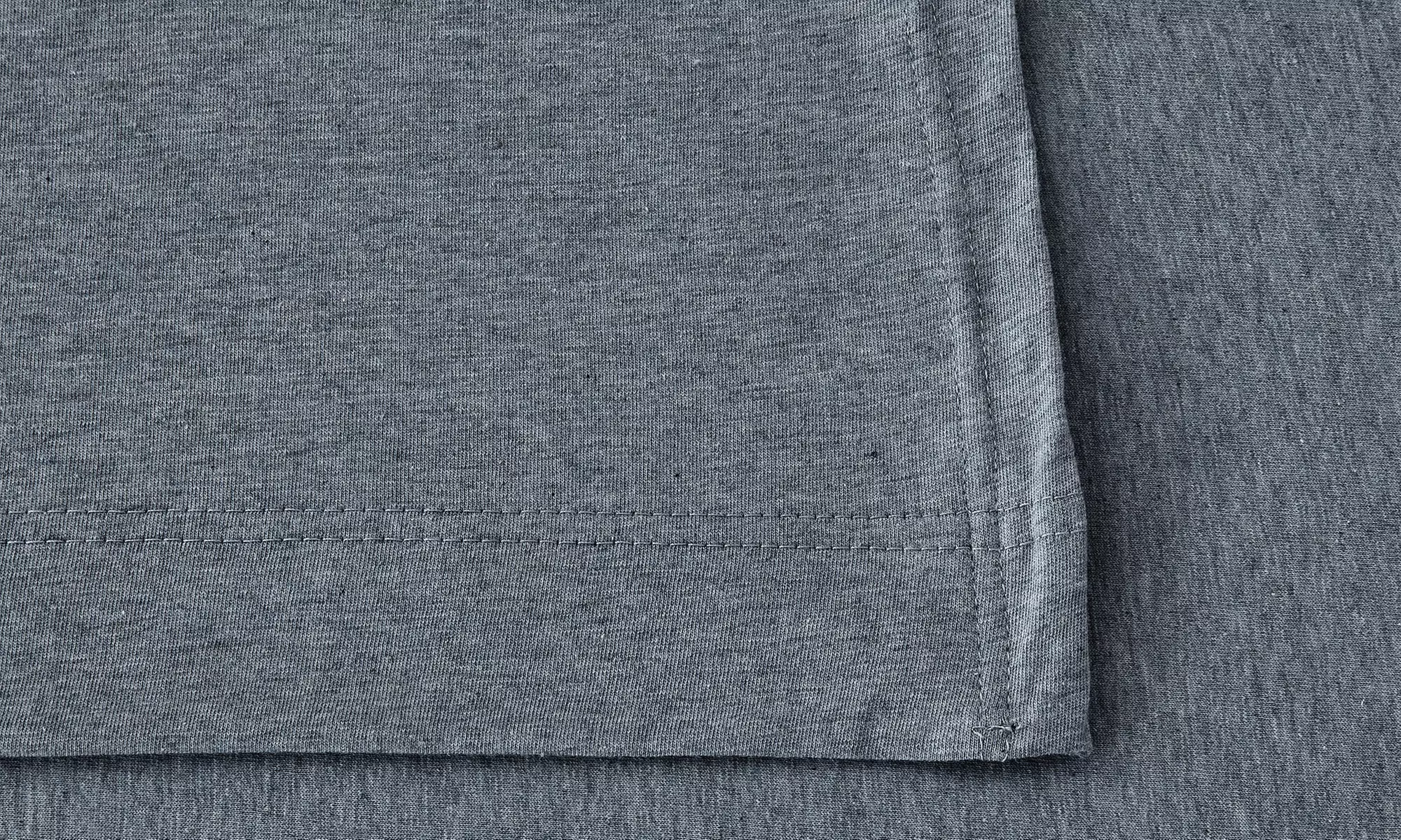 Ultra-Soft Cotton Heathered Melange Jersey Knit Sheet Set