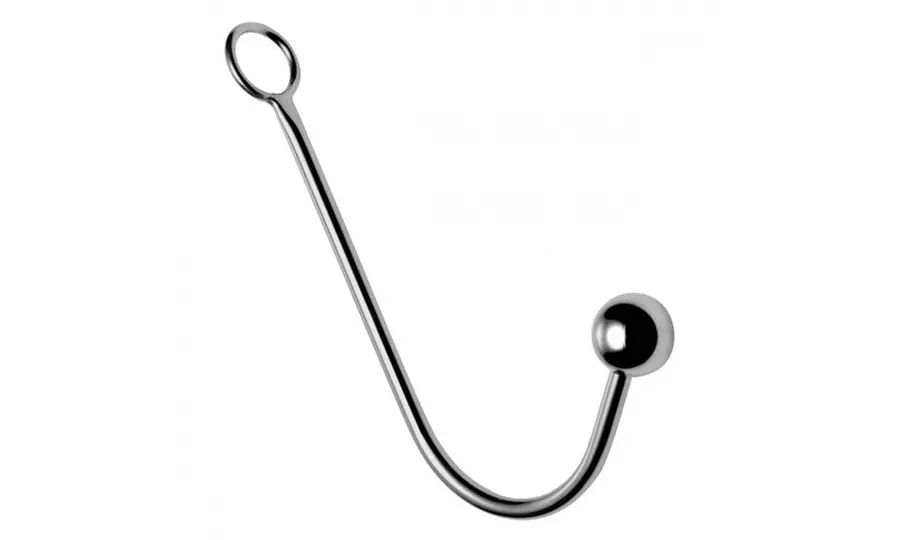 Hooked Stainless Steel Anal Hook - Primary Image