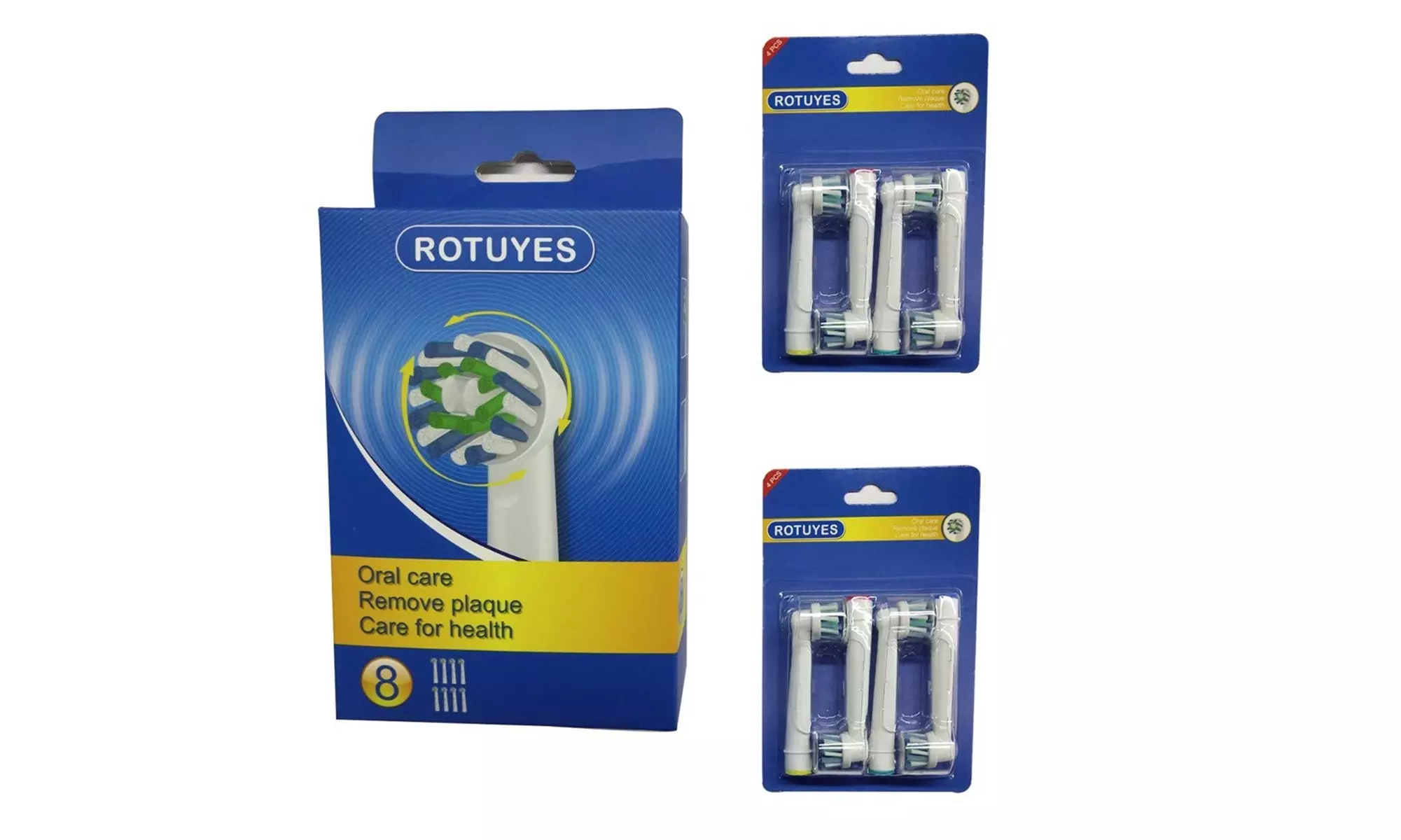 Oral-b compatible electric replacement brush head for Prevents tartar, 8 counts  - Primary Image