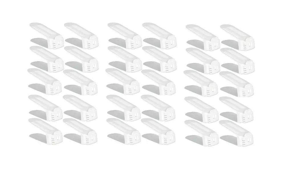 Space-Saving As Seen on TV Shoe Slotz (10, 20, or 30-Pack) - Primary Image
