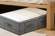 Under Bed Storage Bags Zipper Organizer for Clothes Bedding Blanket 52L 90L 125L - Second Medium