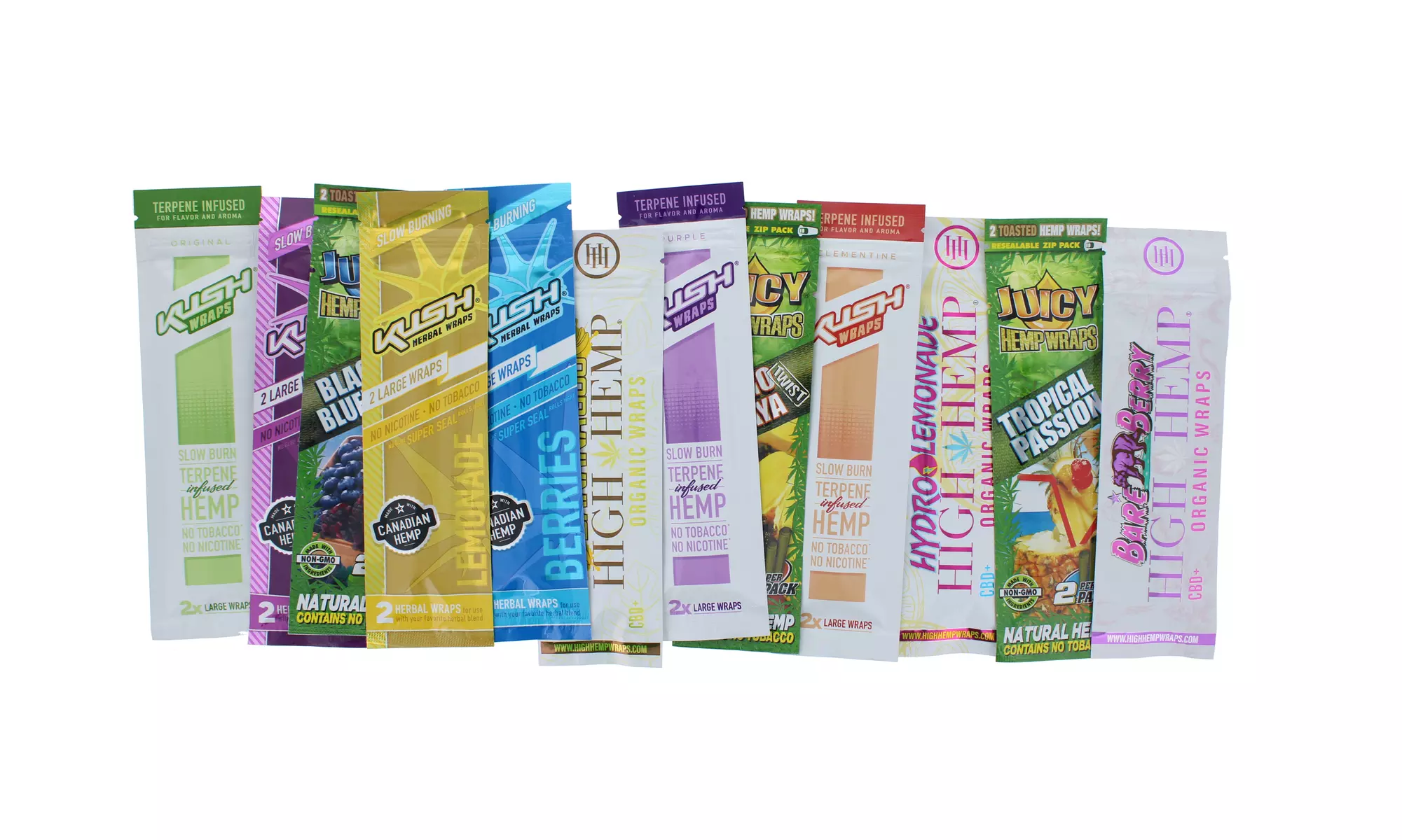 Assorted Natural Rolling Paper Bundle 40, 80, and 120 Dollar Value Deal - Second Medium