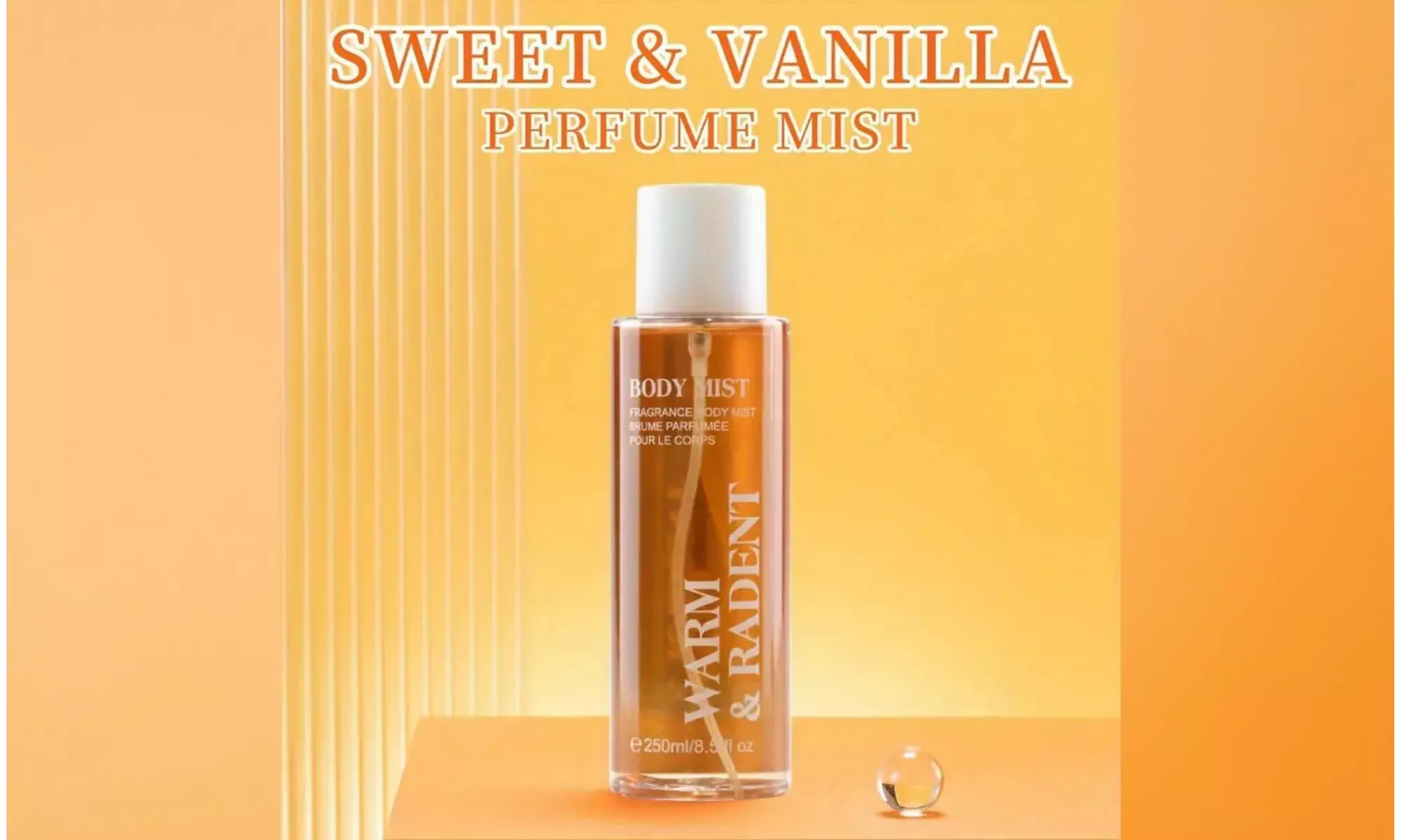 Body Mist Spray 8.5 FL OZ - Refreshing Fragrance Mist Long-Lasting Scent