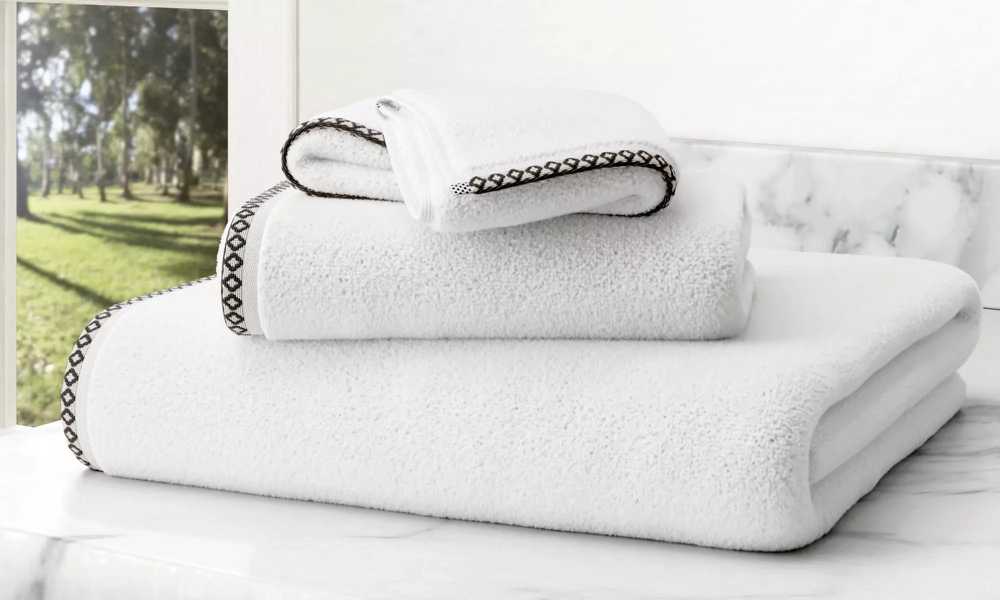Boho-Inspired Quick-Dry Cotton Towels
