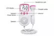 Fetal Doppler Baby Heartbeat Monitor with LCD Display and Built-In Speaker - Second Medium