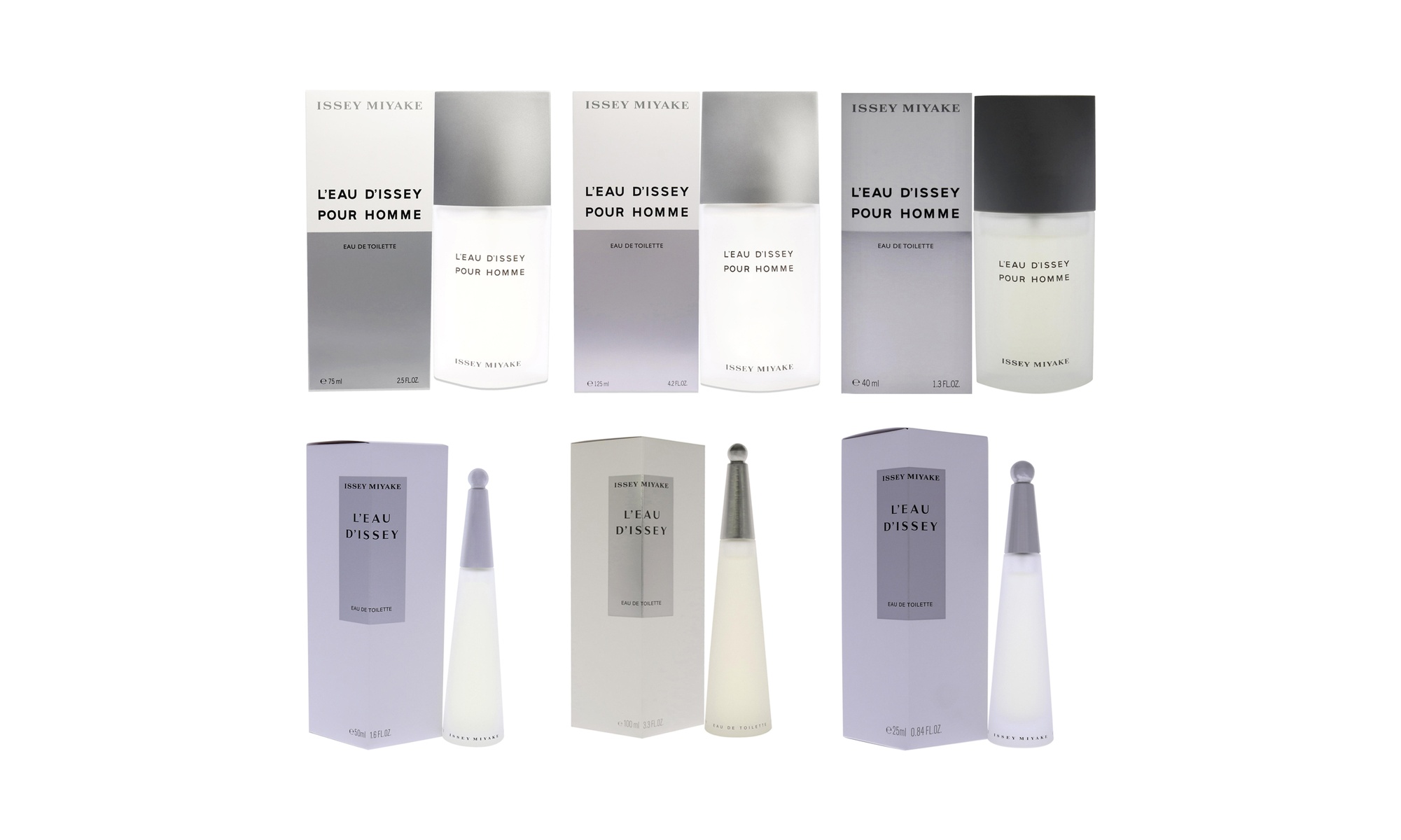 Issey Miyake Leau Dissey For Men & Women EDT Spray (Multiple Sizes Available)