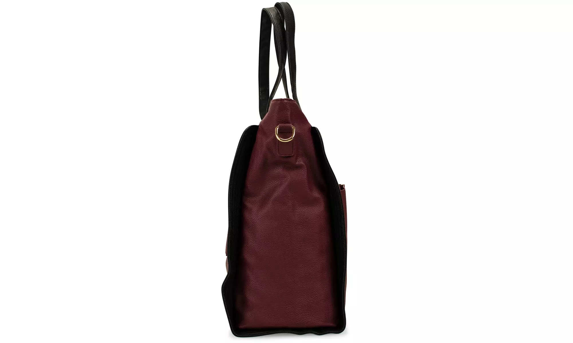Badgley Mischka Rose Vegan Leather Weekender Tote  Bag 