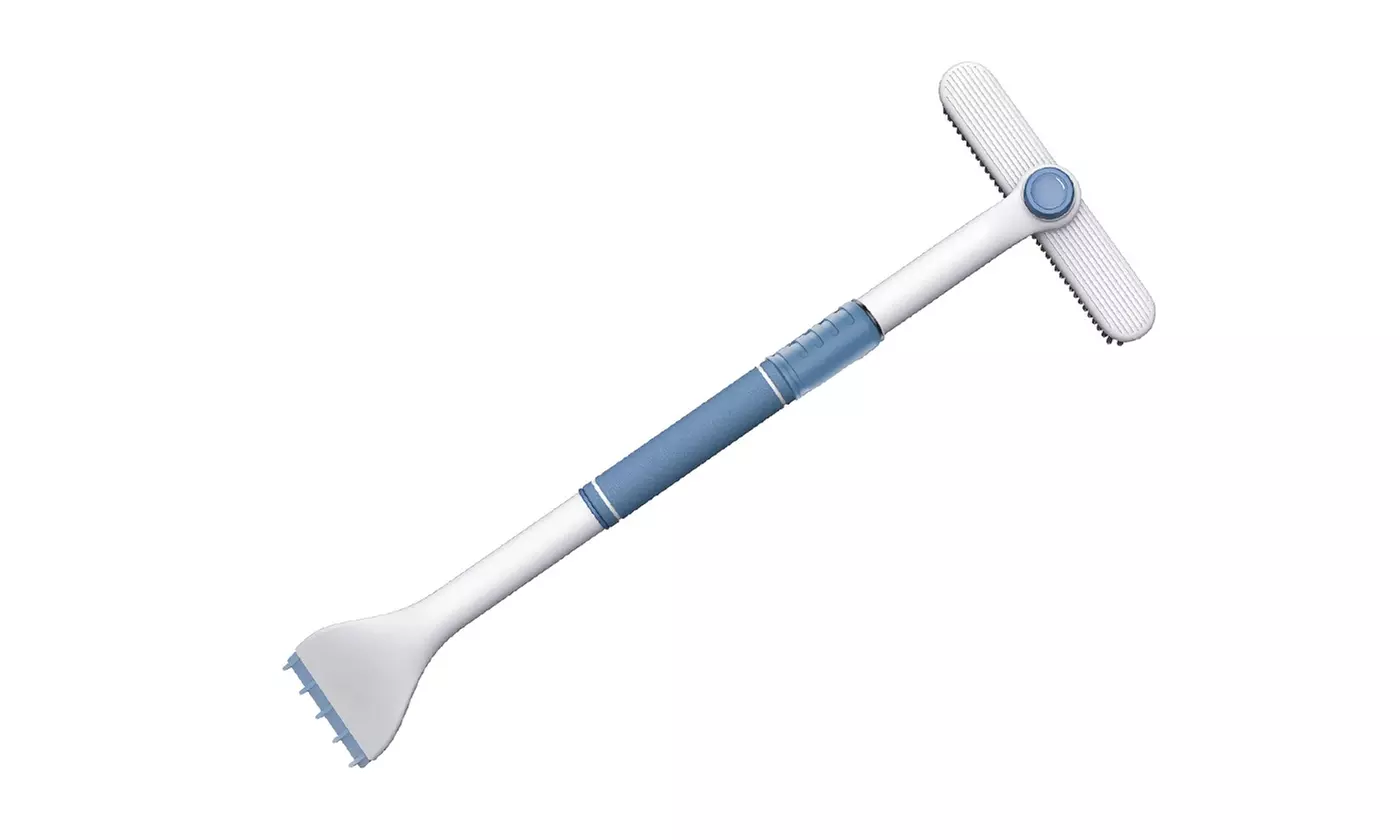 iMounTEK Extendable Snow Brush and Ice Scraper with Pivoting Head