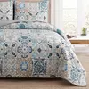 Blue Patchwork Tile