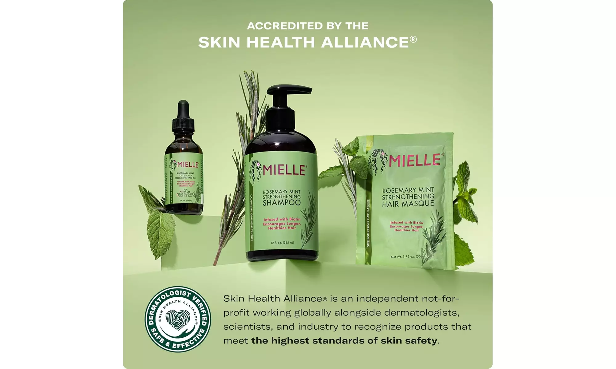 Mielle Organics Rosemary Mint Scalp & Hair Strengthening Oil for All Hair Types 
