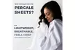 Sweave Percale Sheets King-100% Pima Cotton Sheets, Luxurious 500 Thread Count - Second Medium
