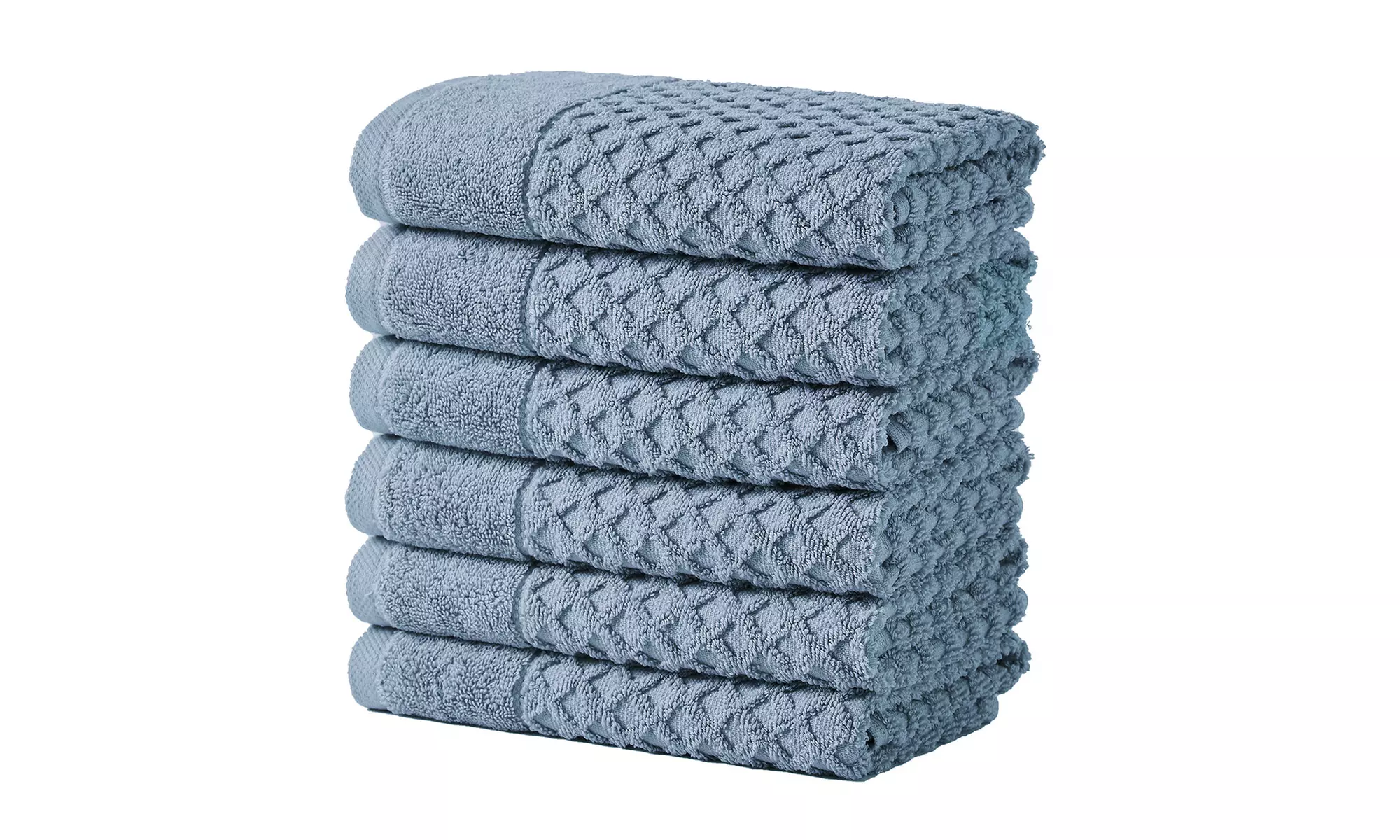 Ultra-Soft 100% Cotton Diamond Waffle Bath Towels