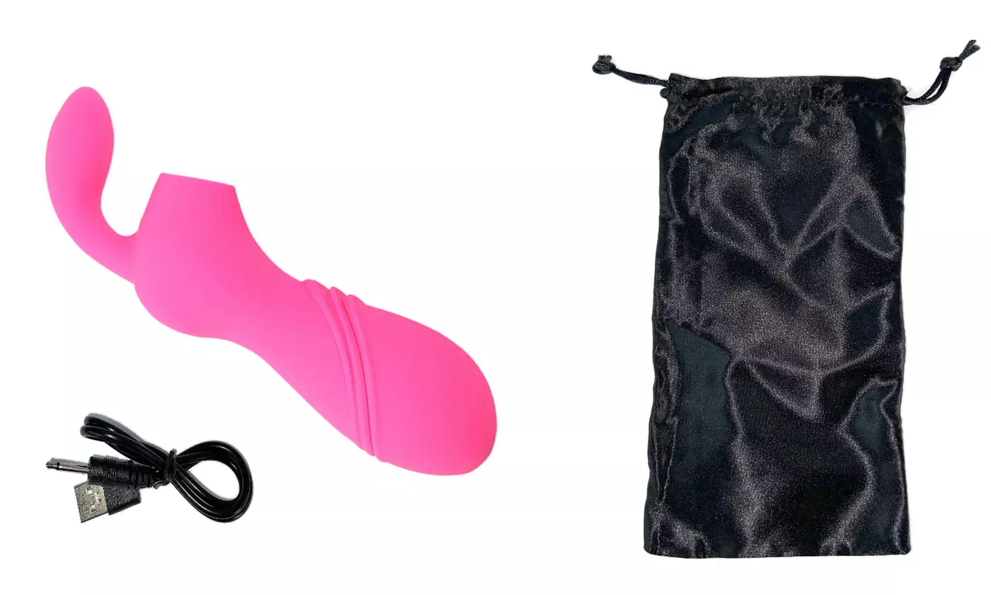 G-spot Vibrator & Clitorial Suction 12 Mode Waterproof USB Rechargeable B2 - Second Medium