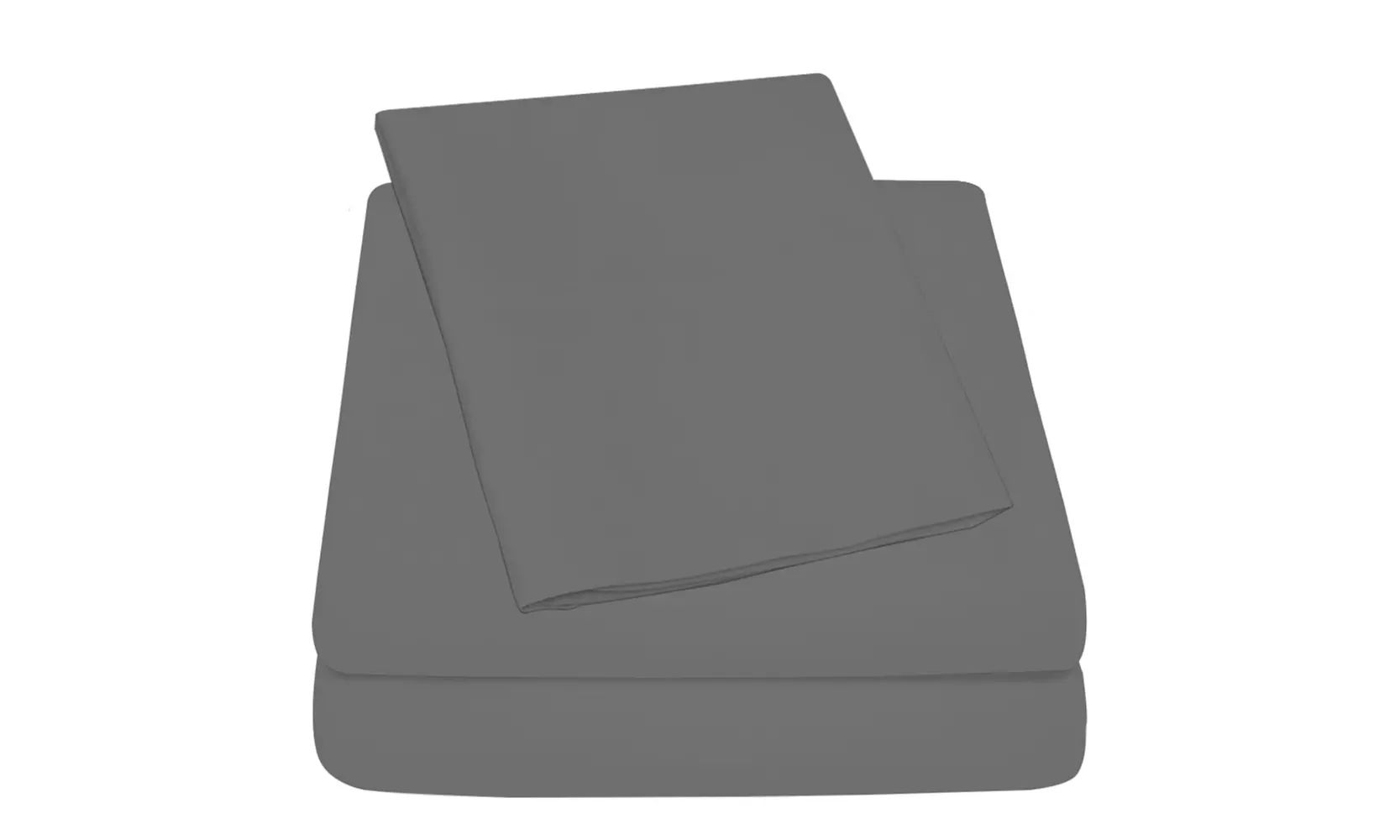 1800 TC Twin Sheet Set - 3PC Double Brushed Bamboo Blend