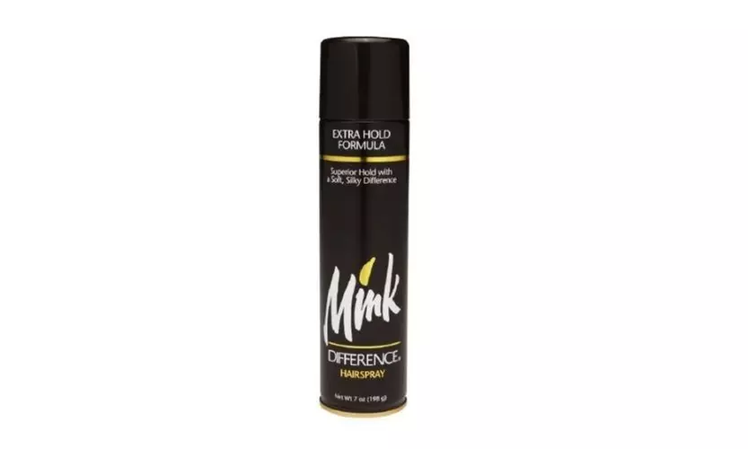 New Advanced Pack of 6 Mink Difference Hair Spray Extra Hold Formula 7 oz  - Primary Image