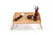 Simple Bamboo Tea Table Wood Color - Second Medium