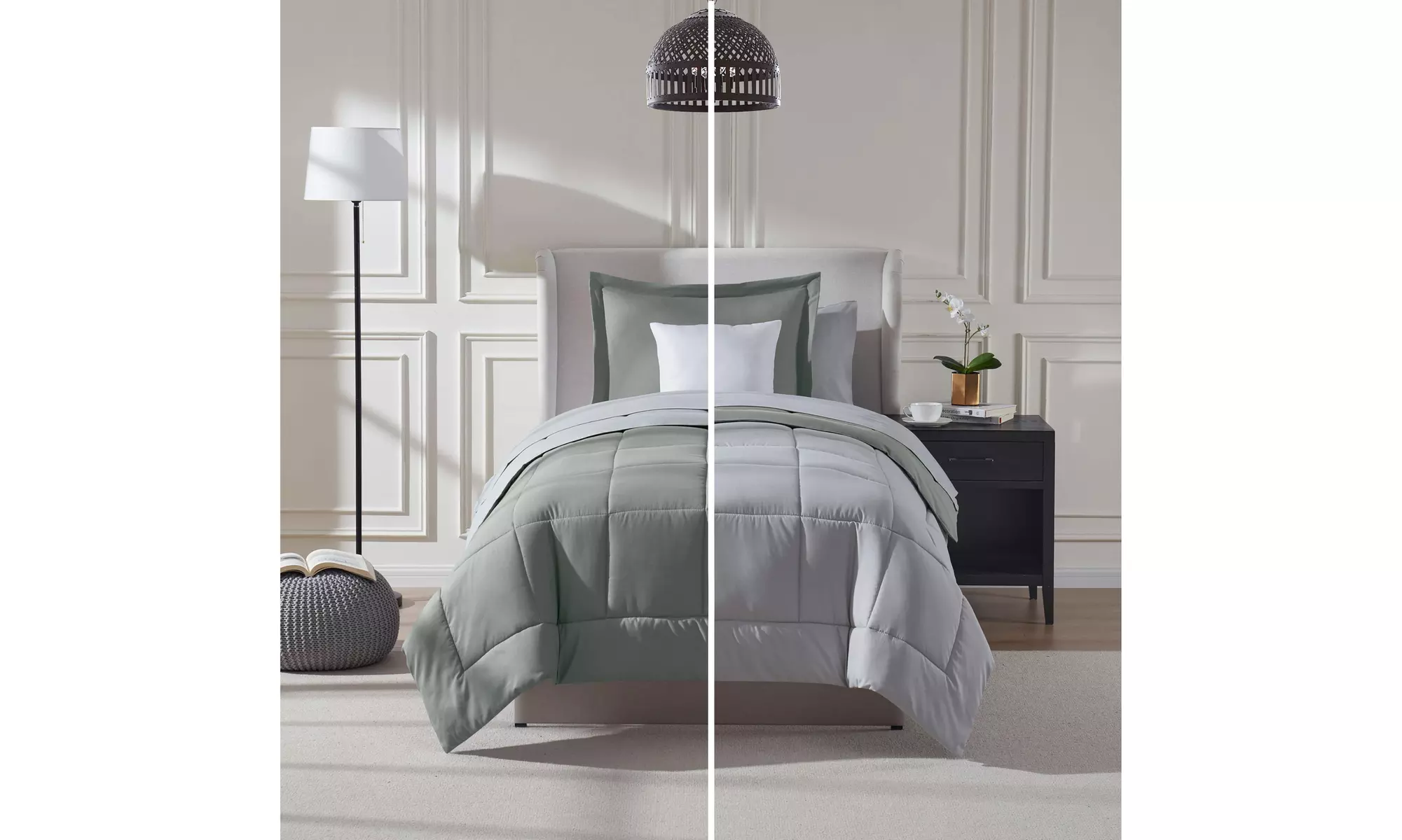 Nestl 7 Piece Reversible Bed in a Bag  