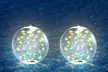 Two-Pack iMounTEK 14in LED Solar Floating Pool Ball Lights with Remote Control - Second Medium