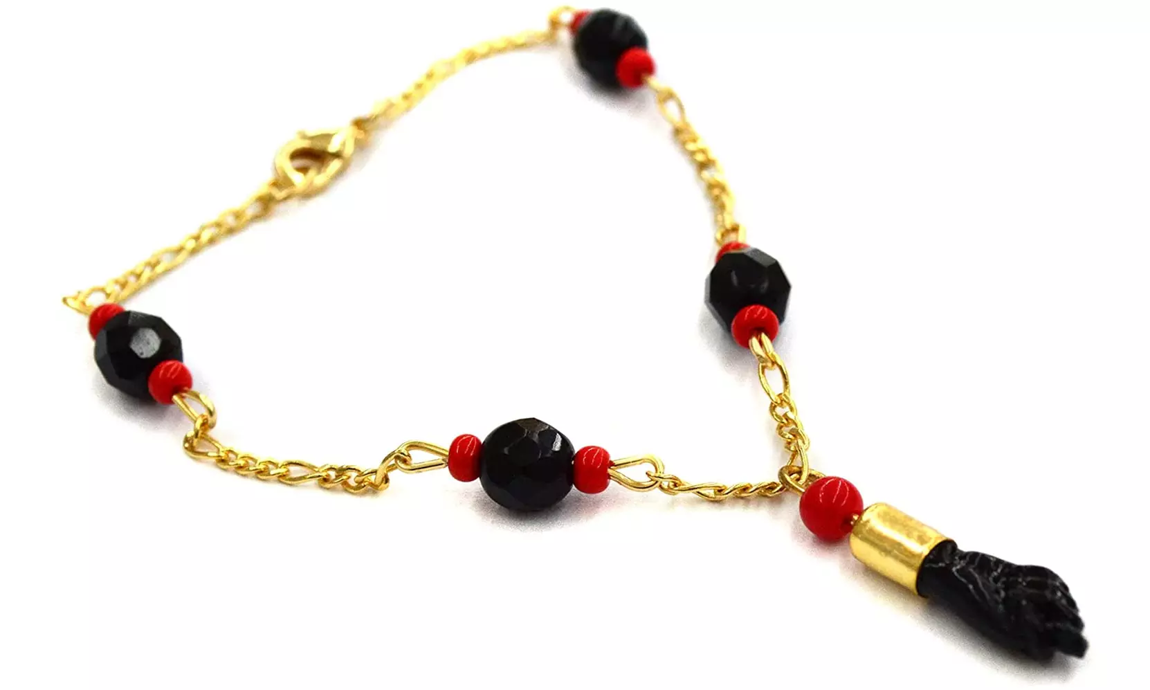  Azabache Bracelet 14K Gold Filled 5.5 - Primary Image