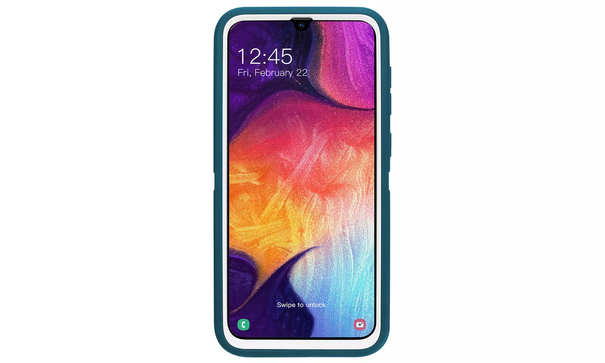 For Samsung Galaxy A20/Galaxy A30 Heavy Duty Hybrid Shockproof Case Cover