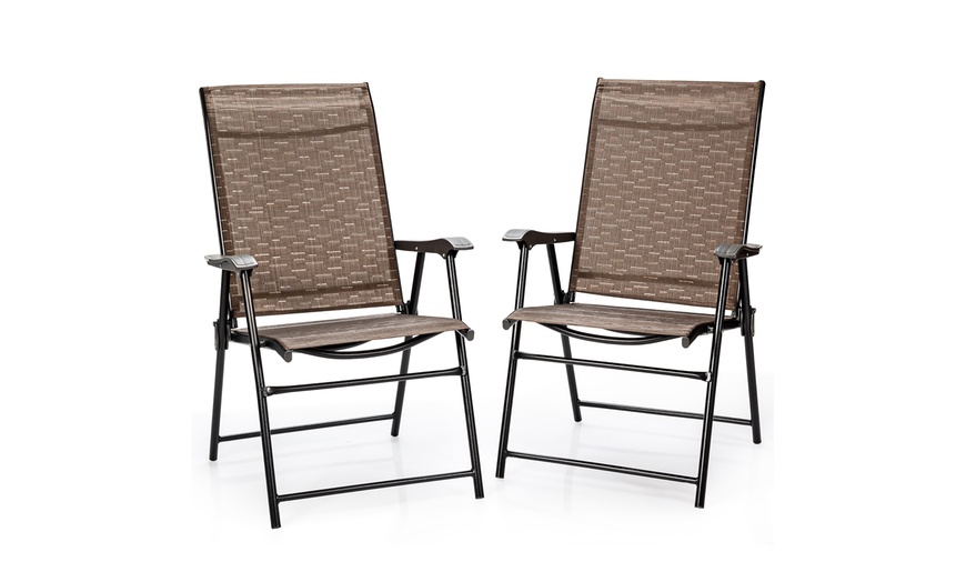 costway folding patio chairs