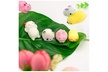 ENS Cute Animal Mochi Squishy, Kawaii Mini Soft Squeeze Toy with 4 bags - Second Medium