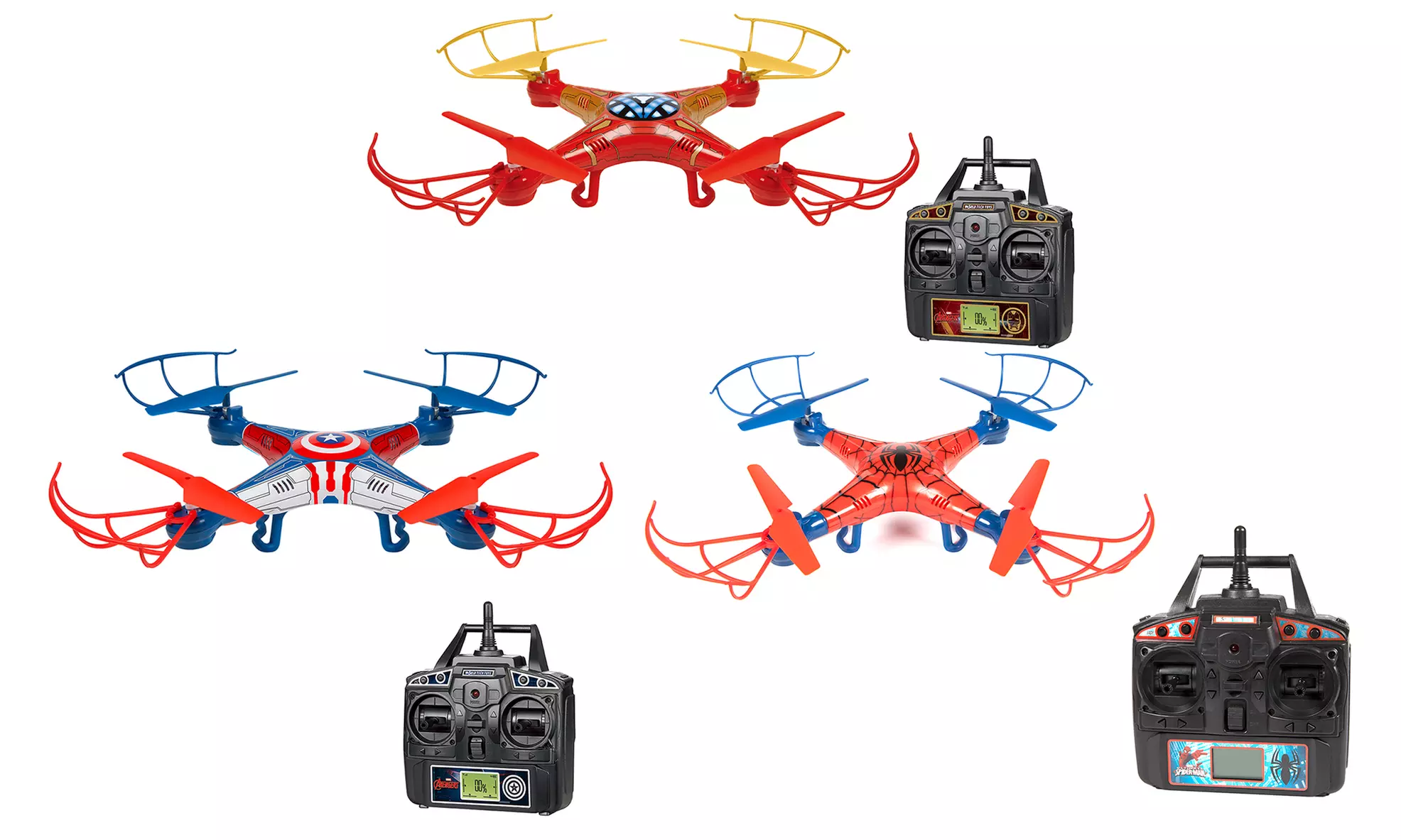 Marvel RC Drone Sky Hero RC Drone - Spider-Man, Iron Man, Cap. America, Deadpool - Primary Image