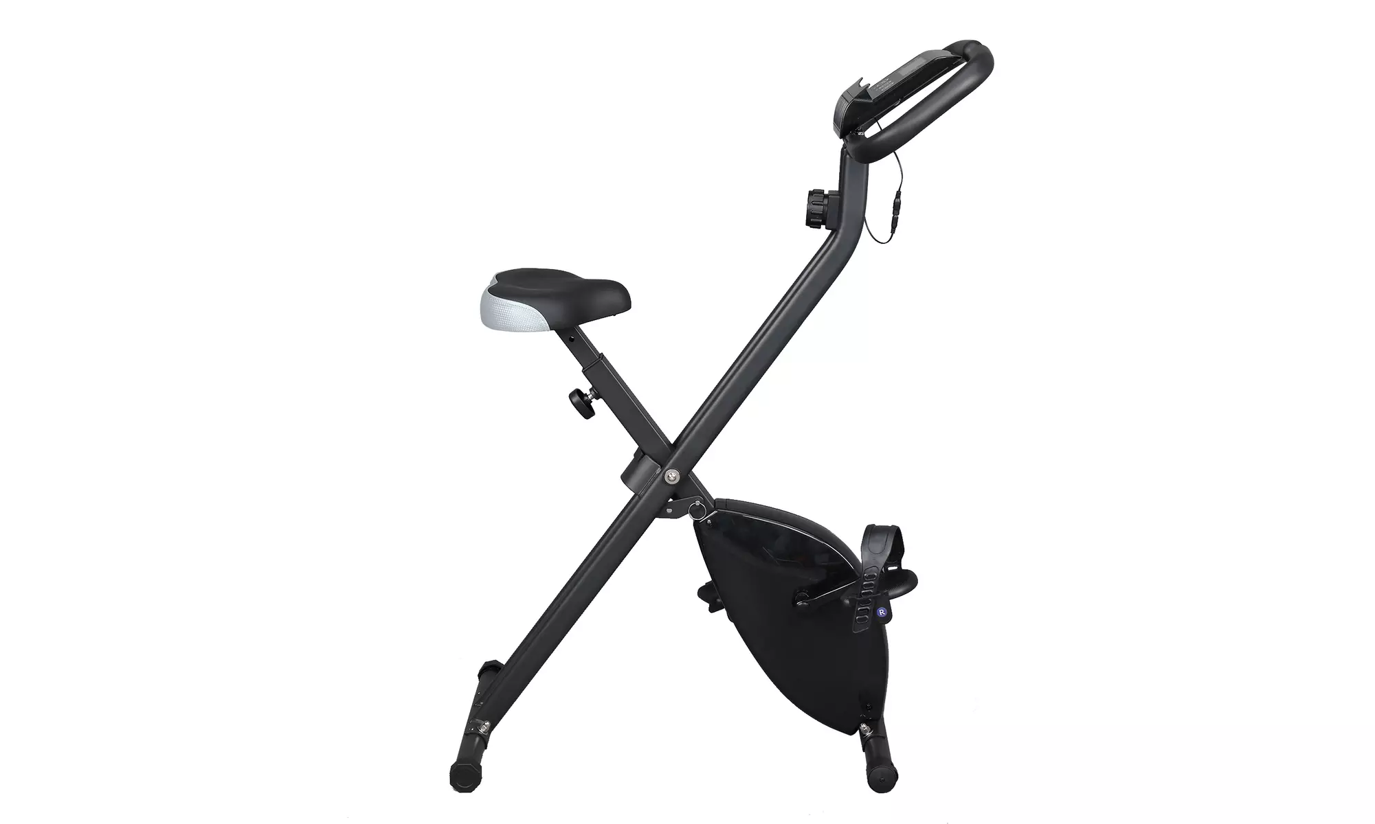 Home Folding Exercise Bike Black - Primary Image