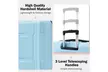 Four-Piece Luggage Set with Bags Expanable Spinner Wheels Suitcase - Second Medium