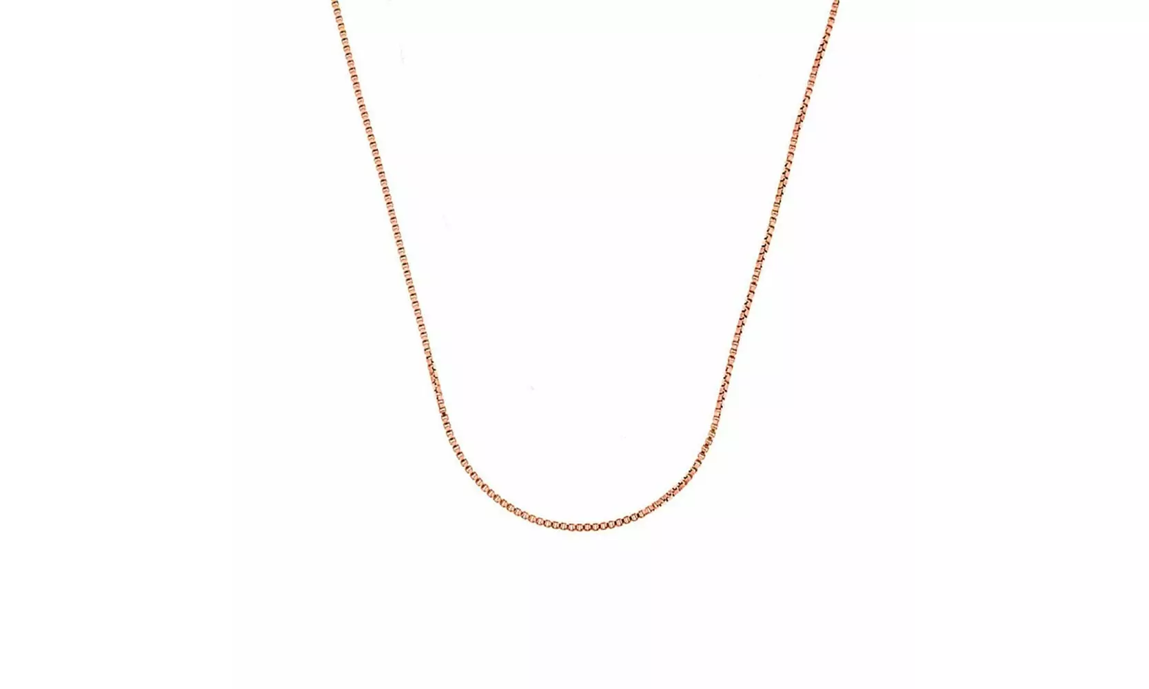 Italian 925 Sterling Silver Box Chains In 16"-30" - Multiple Options Available