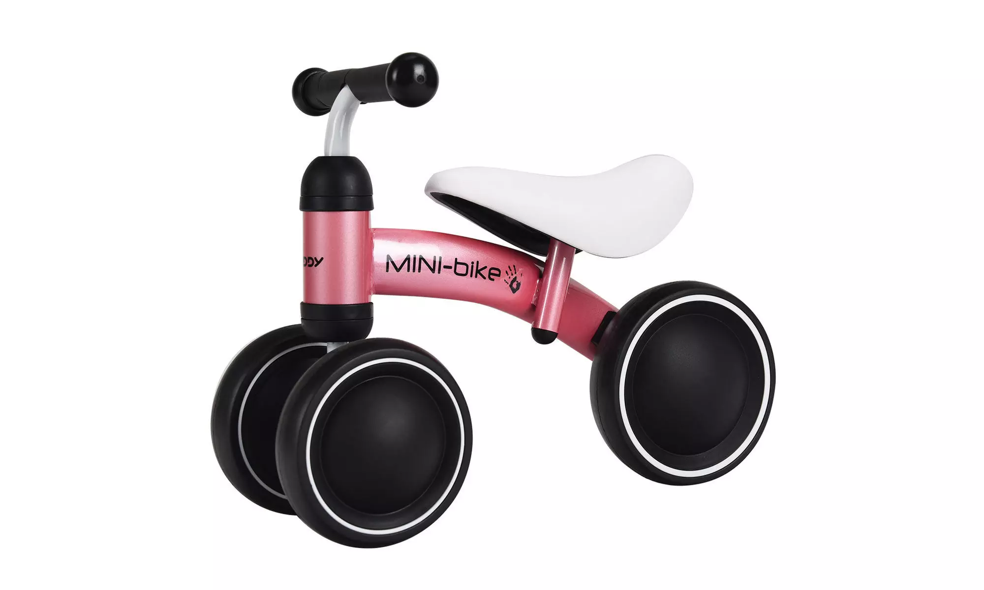 3 Wheels Baby Balance Bikes No Pedal Children Walker 18-36 Months Toddler Pink  - Primary Image