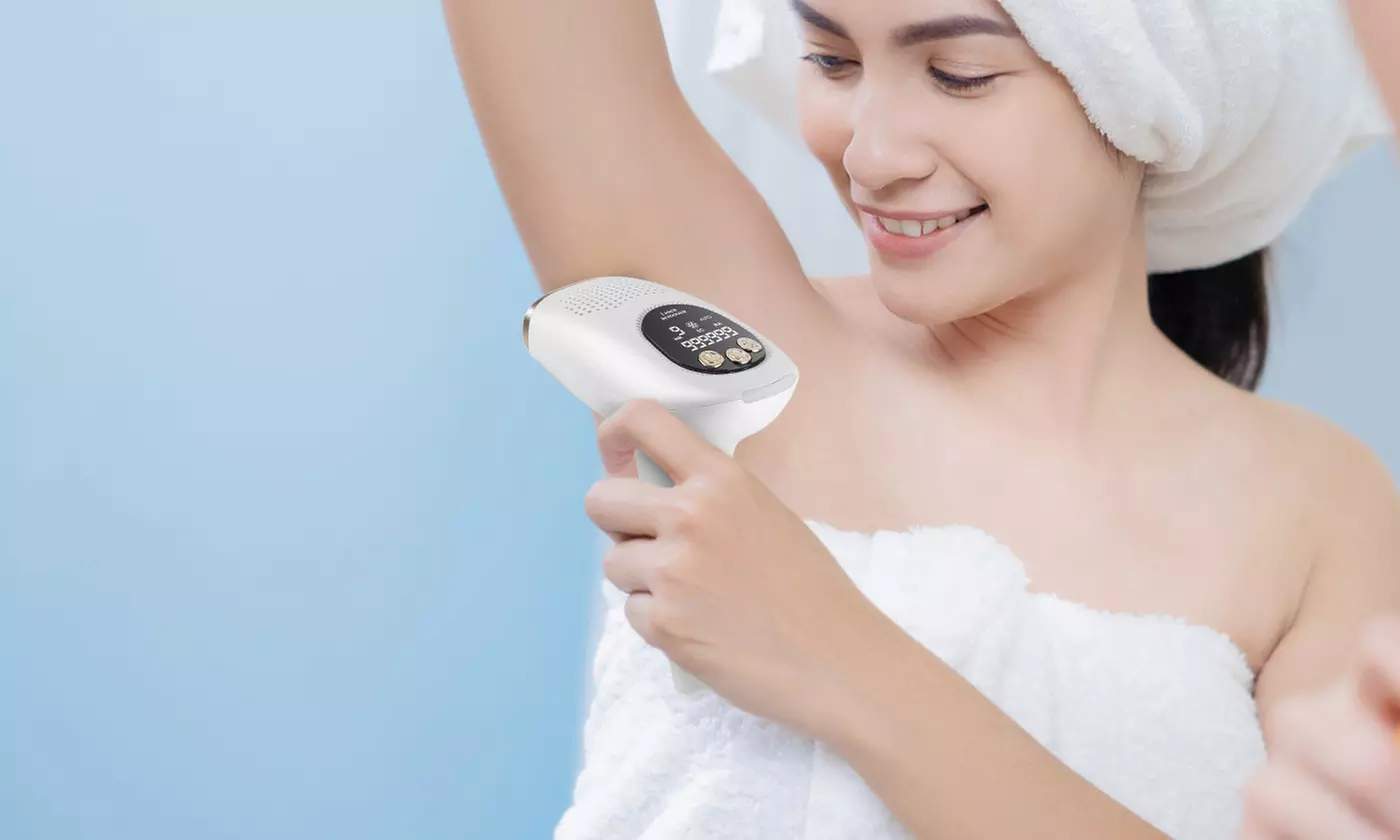 Kocaso 3-in-1 IPL Laser Hair Remover with Ice Cooling & 999,999 Flashes