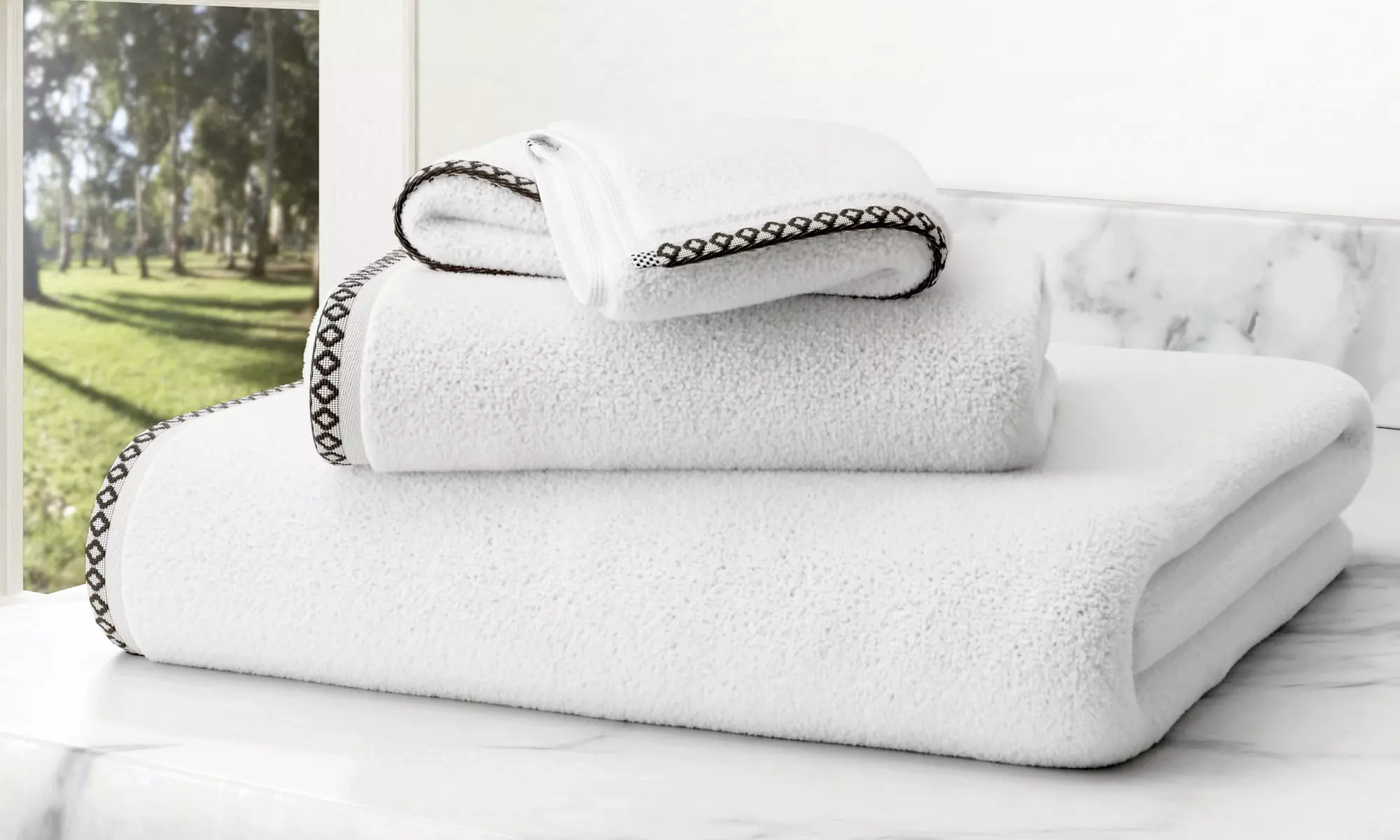 Boho-Inspired Quick-Dry Cotton Towels