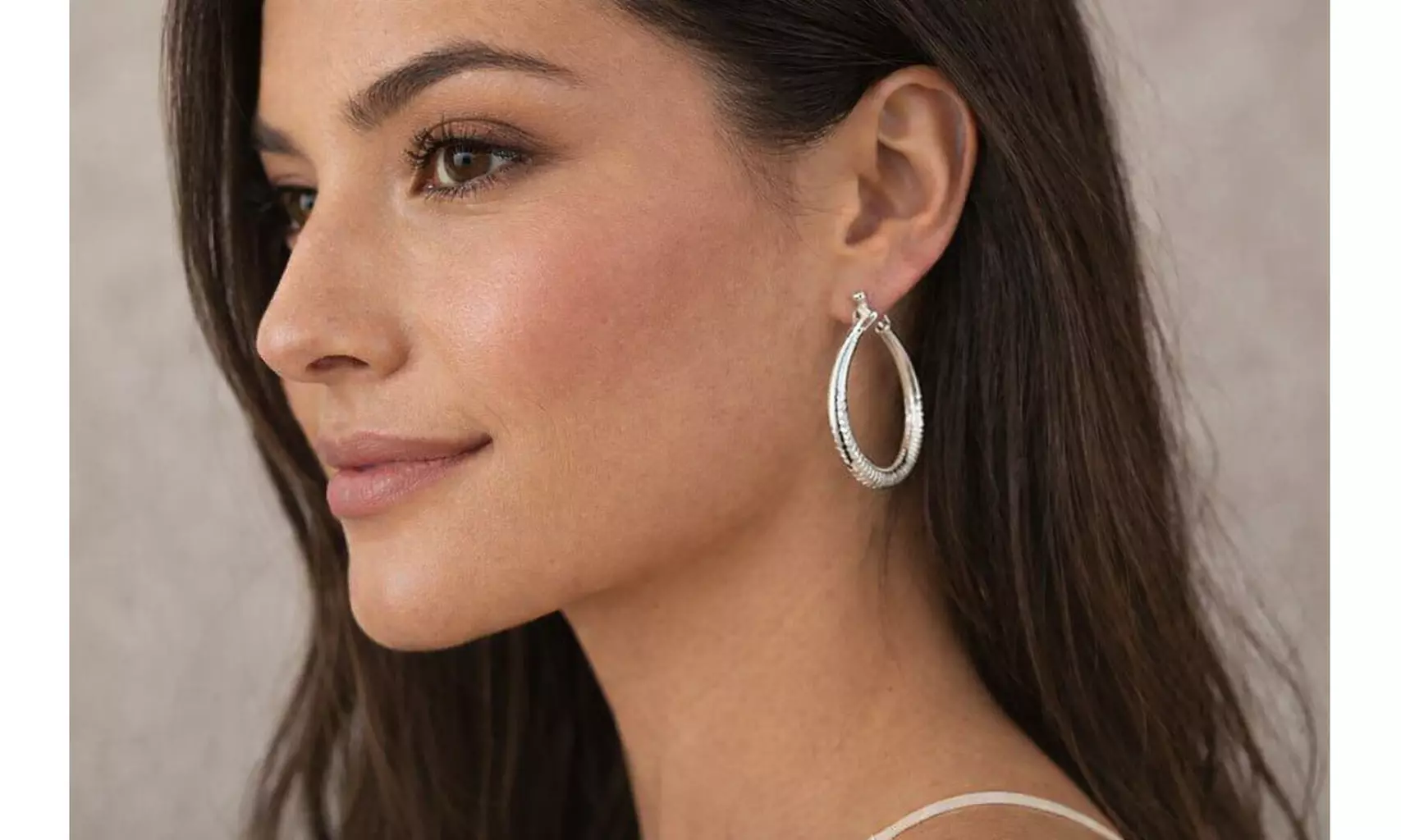 925 Sterling Silver Hoop Earrings - Multiple Options