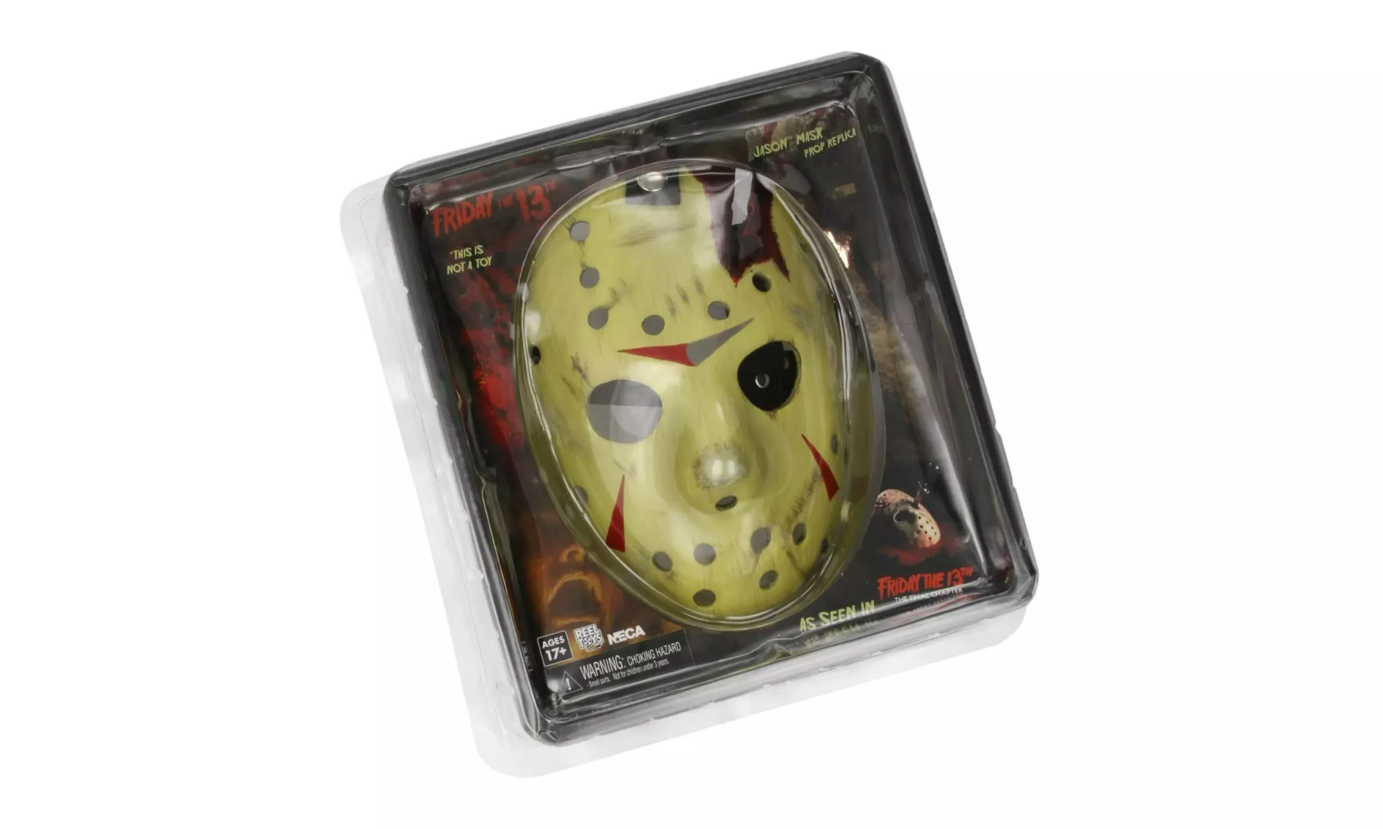 Neca Friday the 13th Part 4 The Final Chapter Replica Jason Mask - Primary Image
